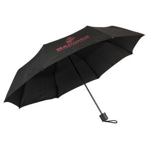 Storm Duds Super Pocket Mini Umbrella U.S. Marines Military Design in Black